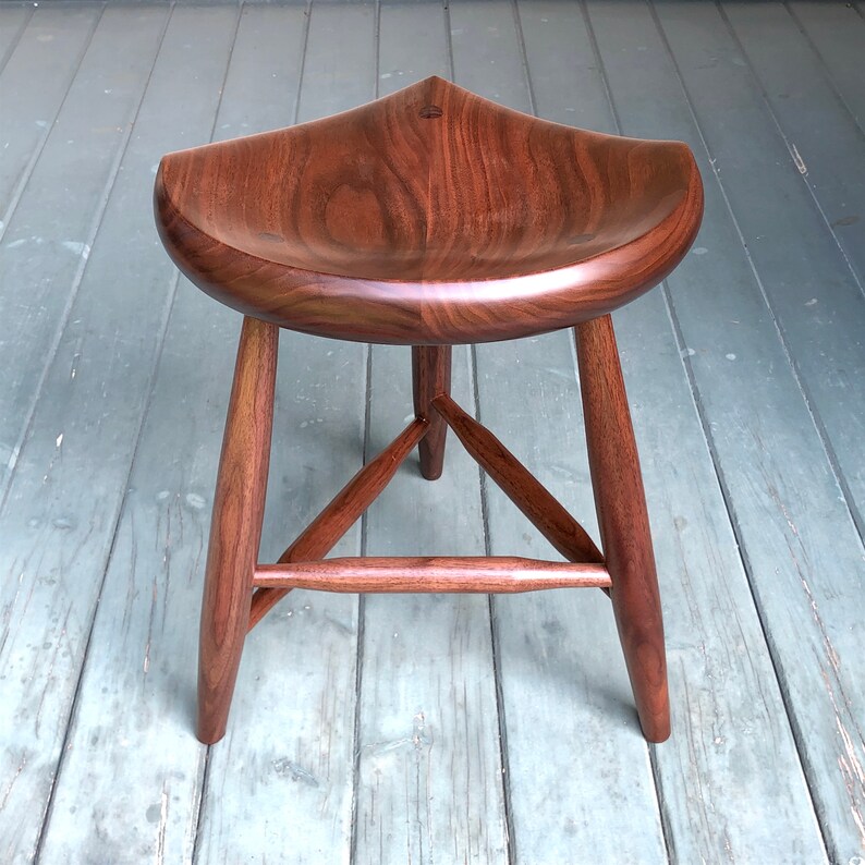 Guitar Stool tractor seat stool computer stool office Etsy