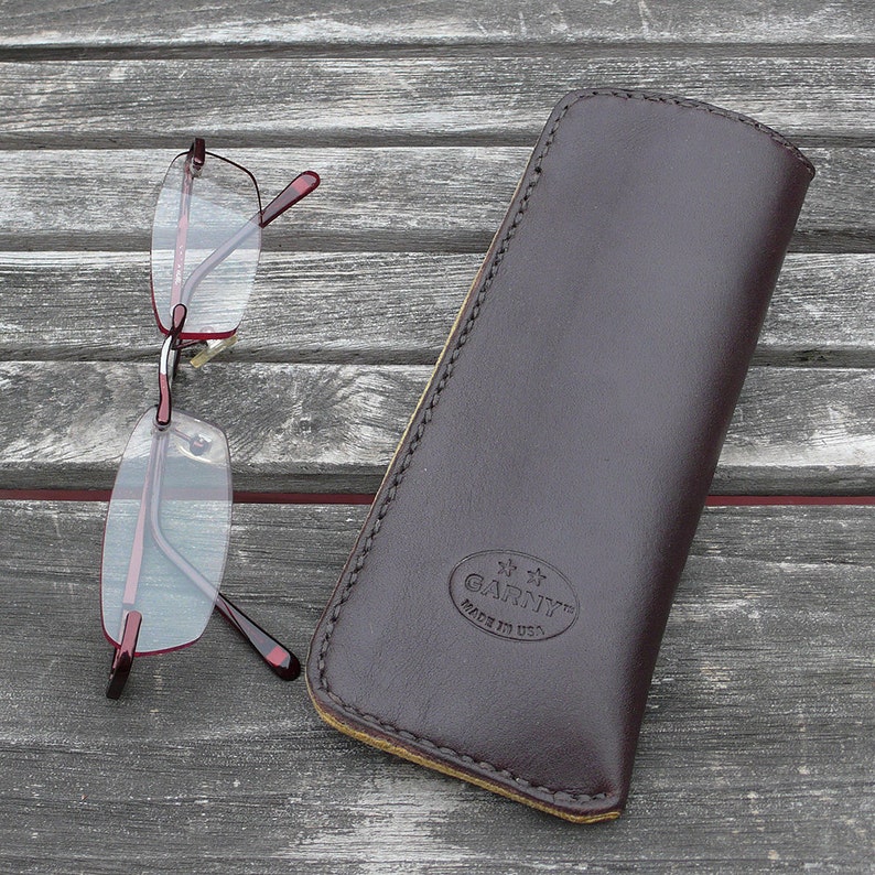 Leather Reading Glasses Case leather case for readers Etsy