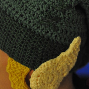 Legend of Zelda Link Stocking Hat with Ears and Hair image 5