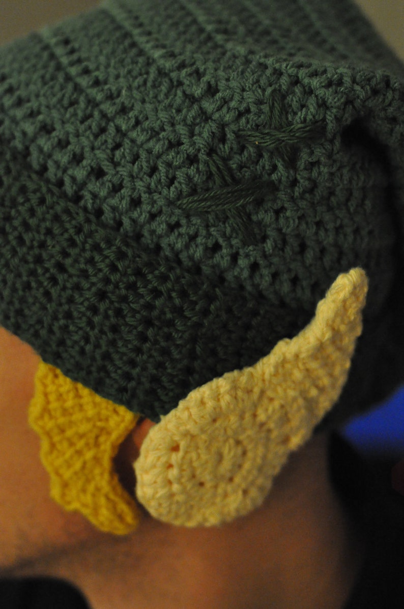 Legend of Zelda Link Stocking Hat with Ears and Hair image 5