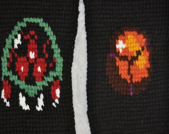 8 Bit Metroid and Samus Scarf