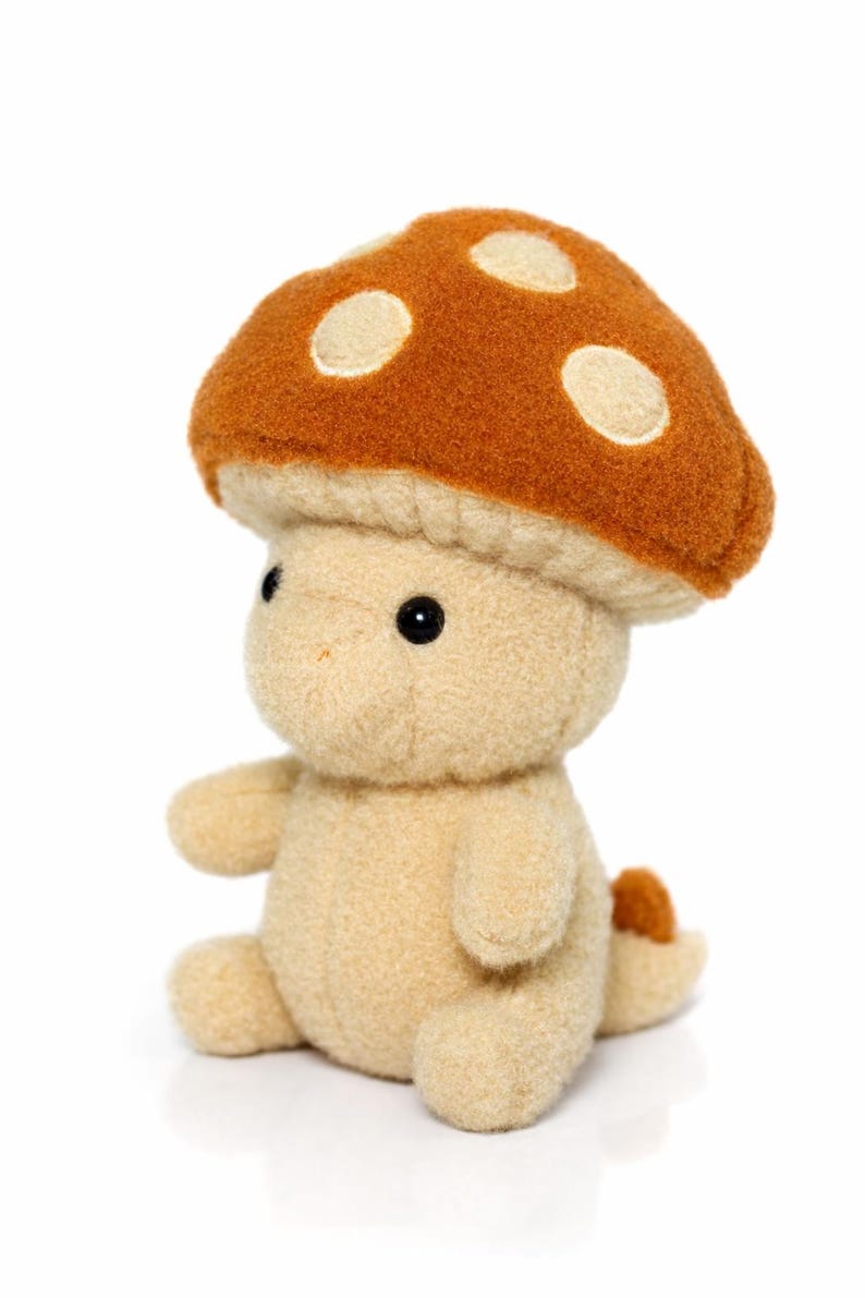 Paddenstoel dinosaurus fantasie pluche 10" afbeelding 1
