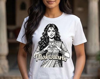 Maharani Desi Tee | Indian Queen T Shirt