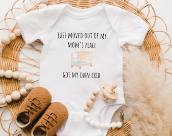 Body de bebé recién nacido: mono divertido para recién nacidos, regalo para padres primerizos para niños y niñas.