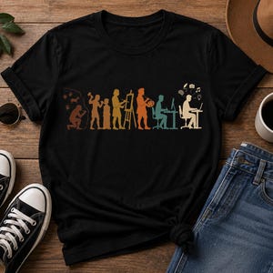 Programmer Programming Coding Software Developer Sayings PNG, Retro Coder Evolution, Computer Programmer Sublimation Design image 3