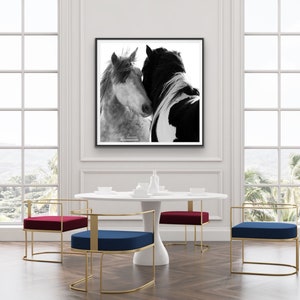 Wild Horse Photography Wild Pinto Stallion Washakie Print Two Wild Stallions image 3