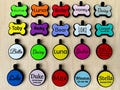 Personalized Silicone Pet Tag: Silent Custom Laser Engraved Dog & Cat ID product logo