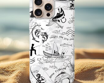 Gone Fishing Tough Case for iPhone, Protective Case