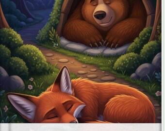 Custom Name Bedtime Book | Personalized Sleepy‑Time Story for Kids | Digital Download