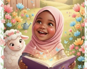 Amina’s Garden of Friendship – Personalized Kids Book | Custom Story About Kindness, Teamwork & Growing Together