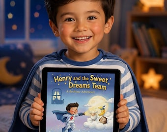 Personalized Bedtime Story | Custom Name Sleep Adventure | Digital Kids’ Book
