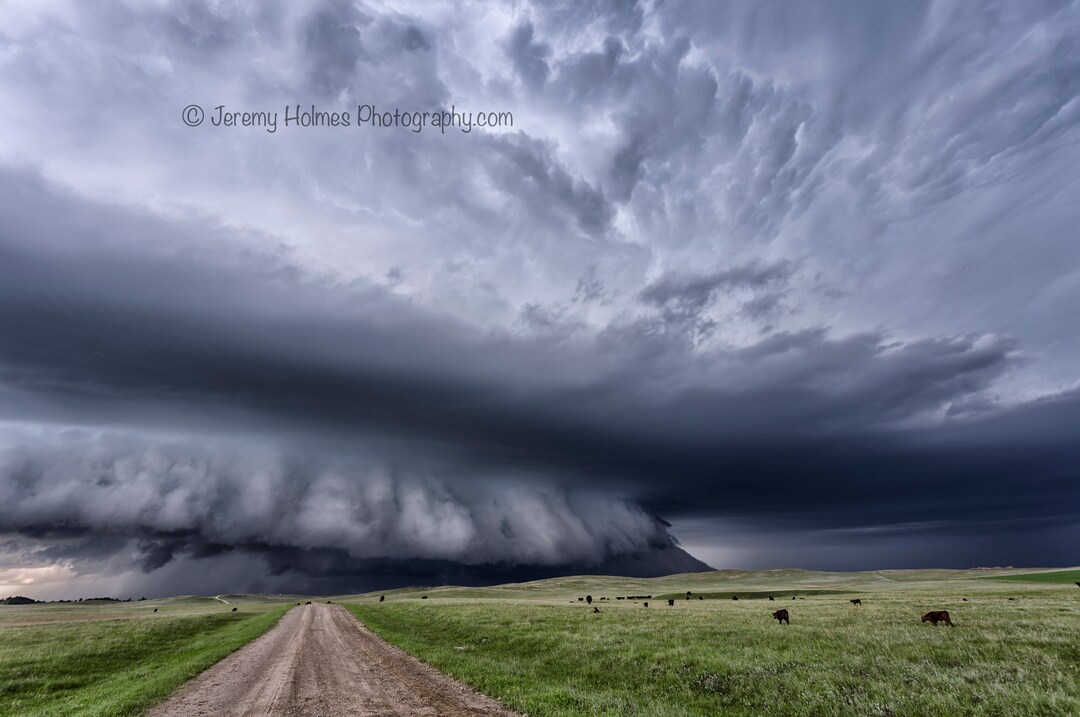 Montana Supercell Thunderstorm Fine Art Photography Print - Etsy