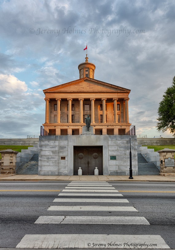 Nashville Tennessee State Capital Building Etsy