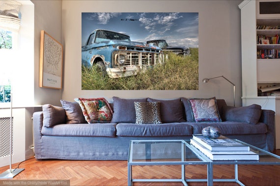Ford Pickup Trucks Fine Art Photography Print or Metal Wall Art