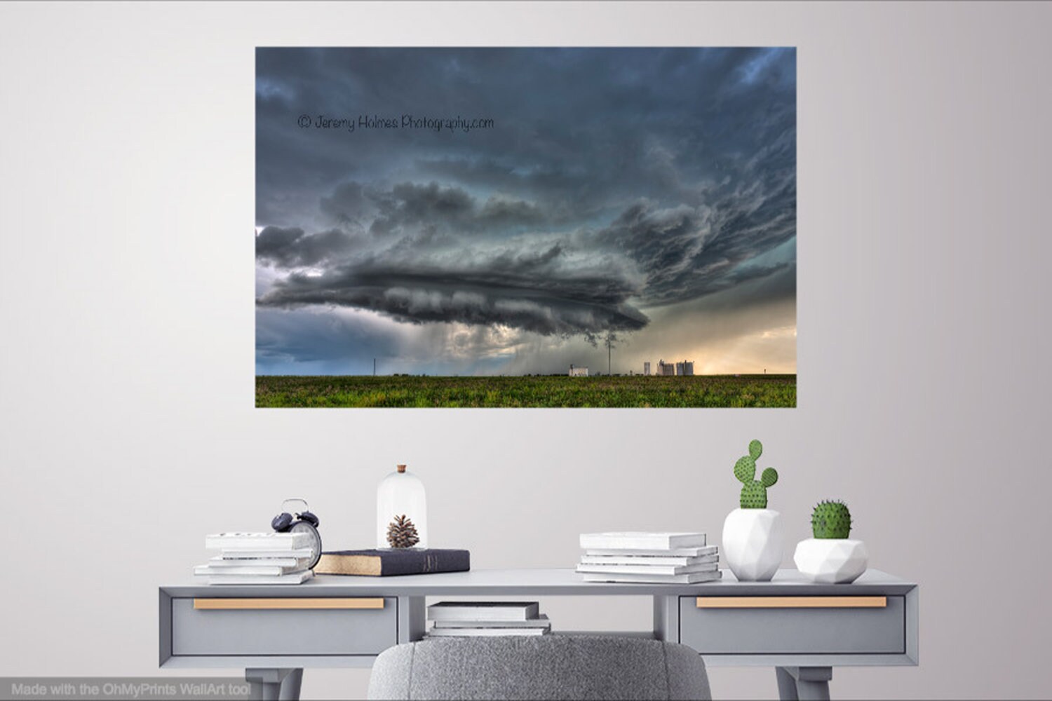 Kansas Supercell Thunderstorm Fine Art Print - Etsy