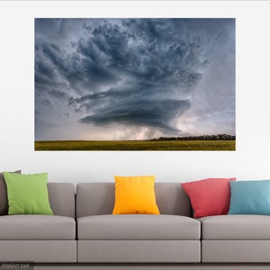 Kansas Supercell Thunderstorm Fine Art Photography Print - Etsy