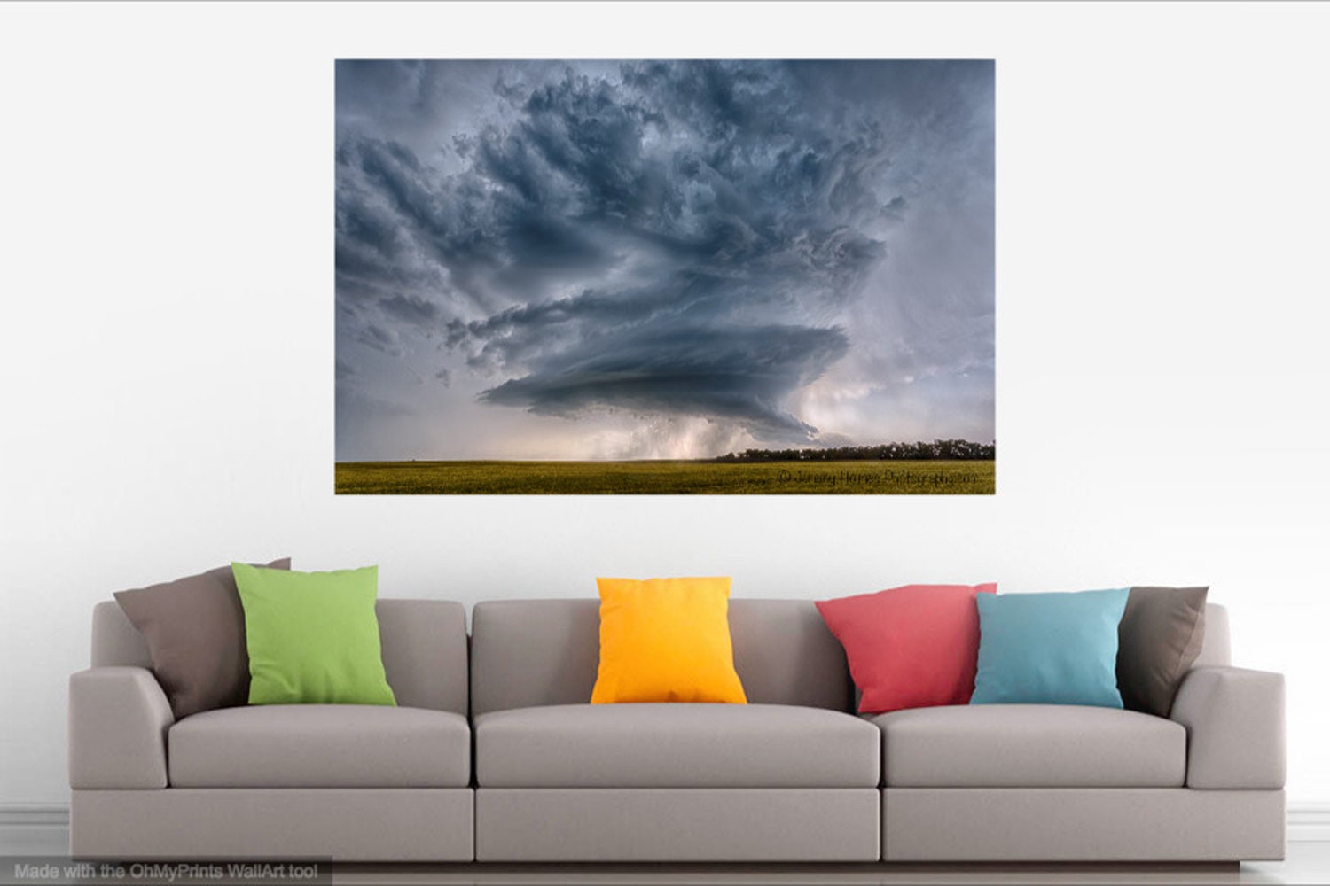 Kansas Supercell Thunderstorm Fine Art Photography Print - Etsy
