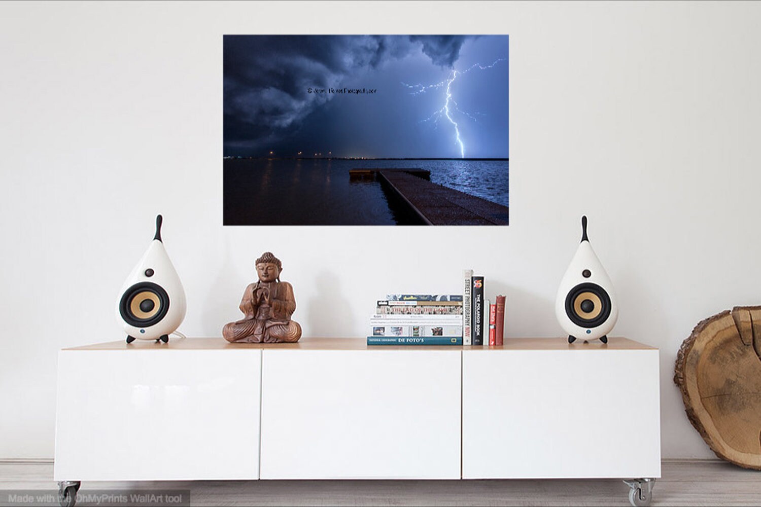 Lightning Bolt Art Print From a Thunderstorm in Texas - Etsy