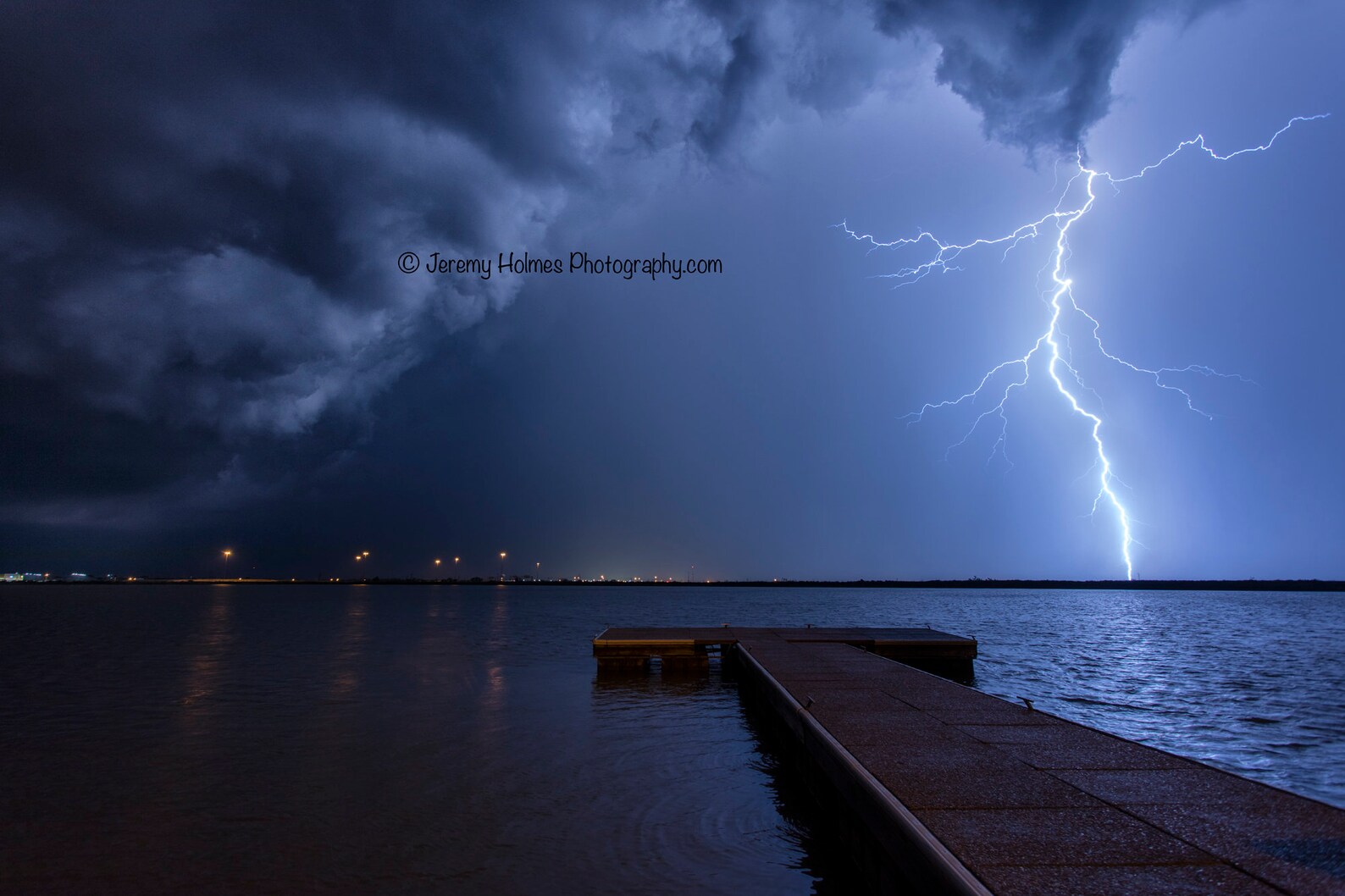 Lightning Bolt Art Print From a Thunderstorm in Texas Etsy