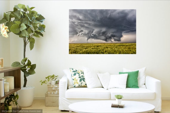 Twin Tornados in Dodge City Kansas fine art photography print