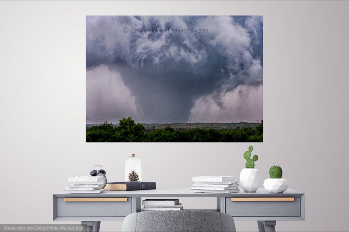 Texas Tornado Supercell Thunderstorm Fine Art Photography Print - Etsy