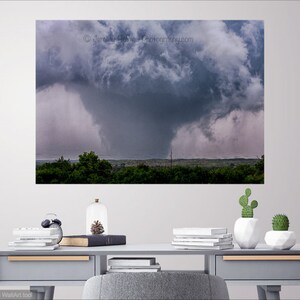 Texas Tornado Supercell Thunderstorm Fine Art Photography Print - Etsy