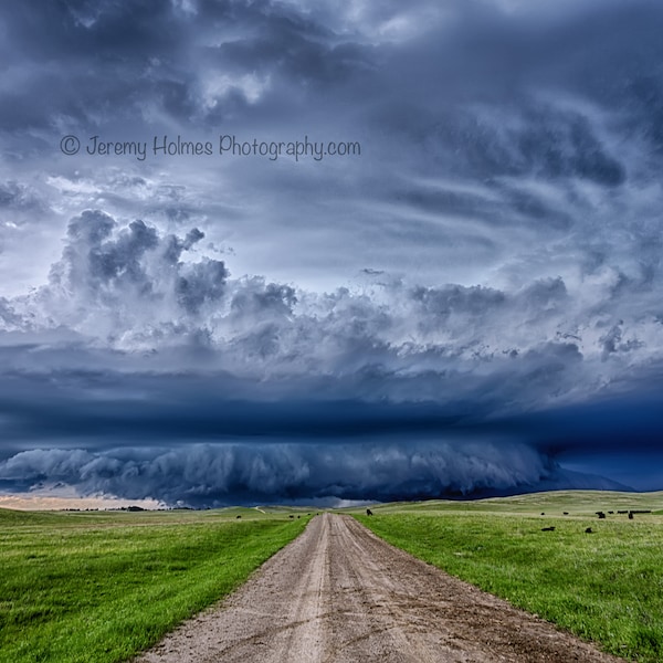 Montana Supercell thunderstorm fine art photography print