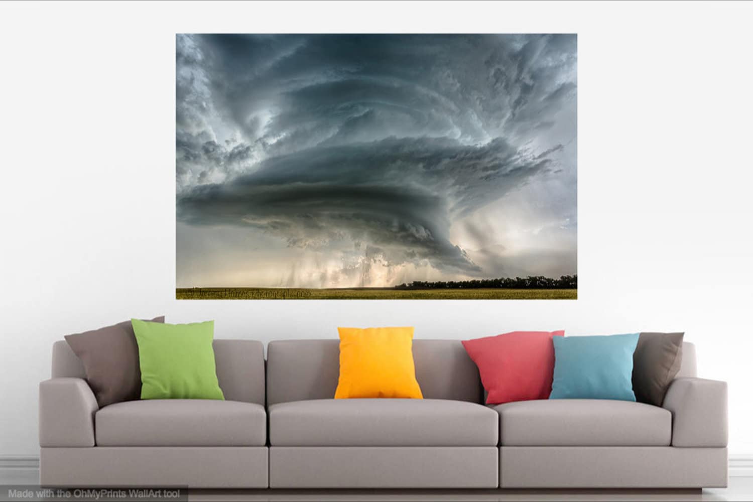Kansas Supercell Thunderstorm Fine Art Photography Print - Etsy
