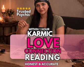 Soul Contract Psychic Reading, Karmic  Past Life Connection, Future Love & Spiritual Guidance