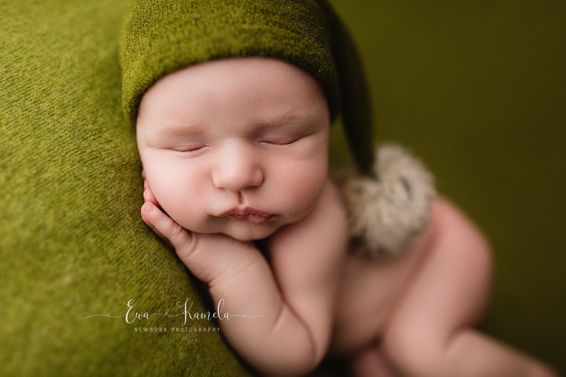 Photography Prop Sleep Hat Newborn Sleep Hat Newborn Night Etsy