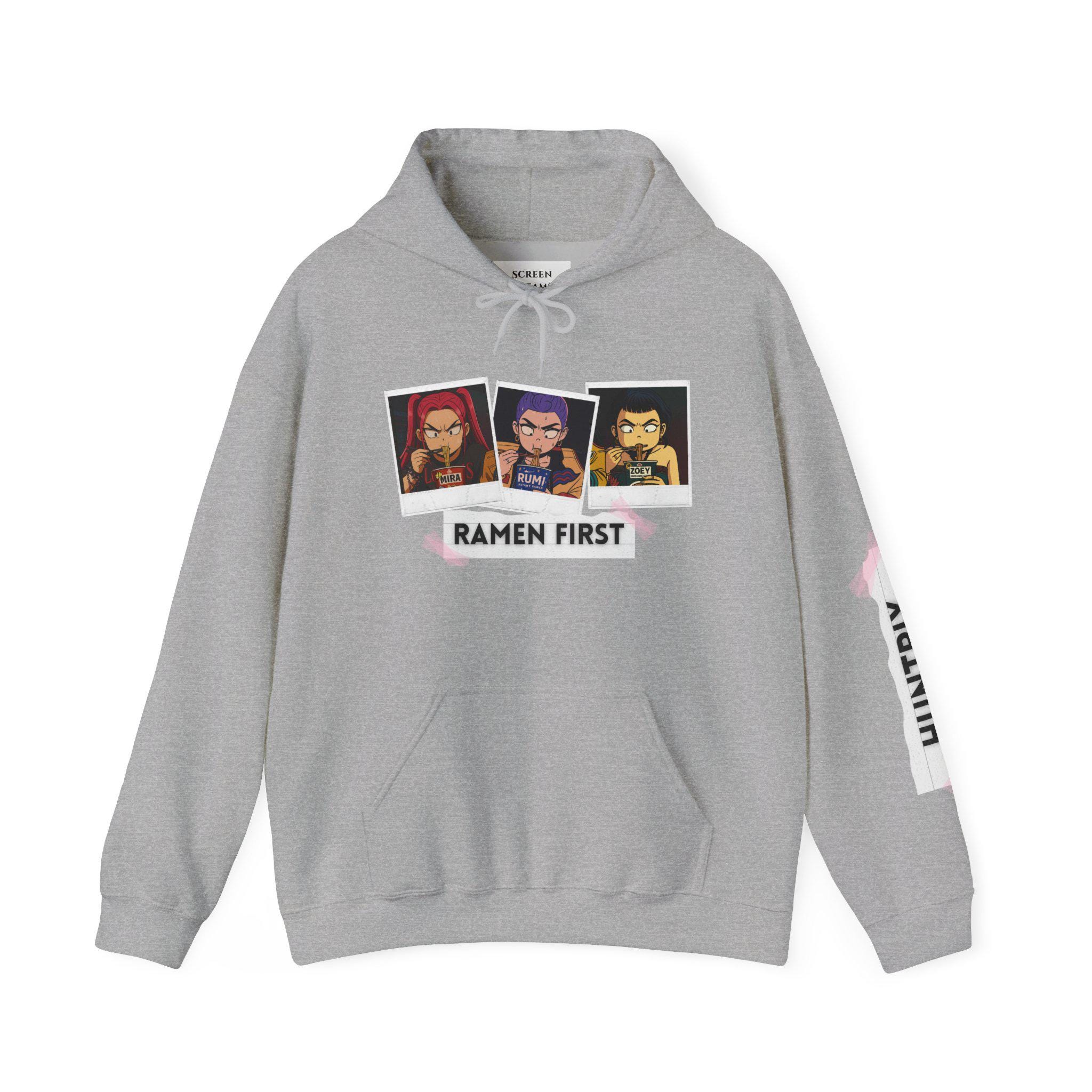 Mengmiao Huntrix Kpop Hoodie Set - Anime-Druck Streetwear Für Fans