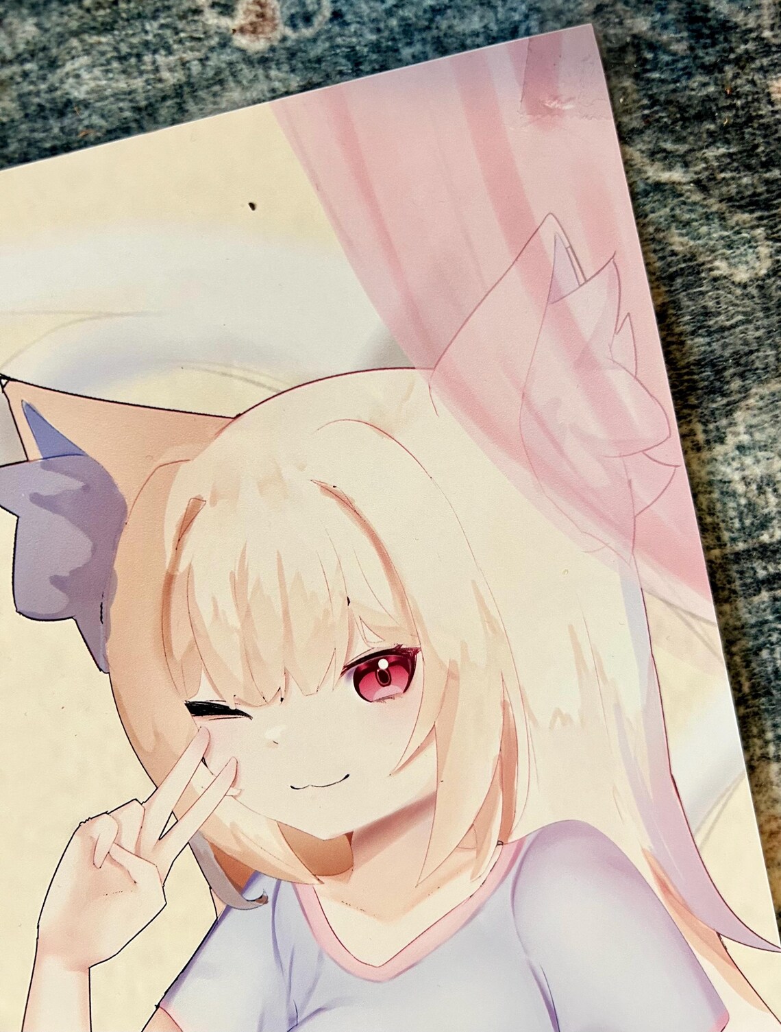 Fuwamoco Poster -- Hololive Vtuber Art Poster - Etsy