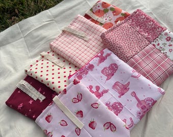 Handmade Fabric Sleeve – Book, Kindle, iPad Cover with Padded Lining