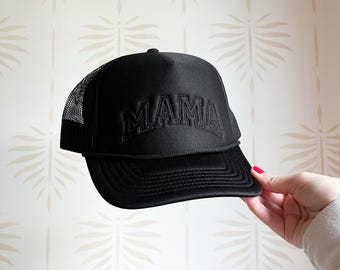 MAMA Embroidered Foam Trucker Cap