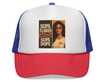 Vintage Graphic Trucker Cap - Retro Style Baseball Hat