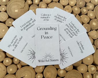 Affirmation Card Deck | Mindfulness & Self-Care Rituals, Spiritual Healing