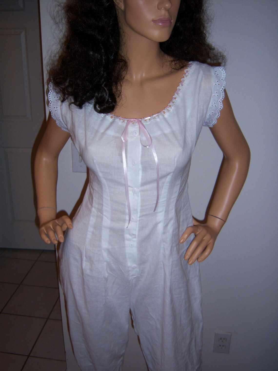 MADE TO ORDER Victorian Combination Camisole Bloomers 1870s Etsy