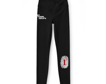 Sum of Faith LUX Leggings / I am because JESUS is(the power of 3)