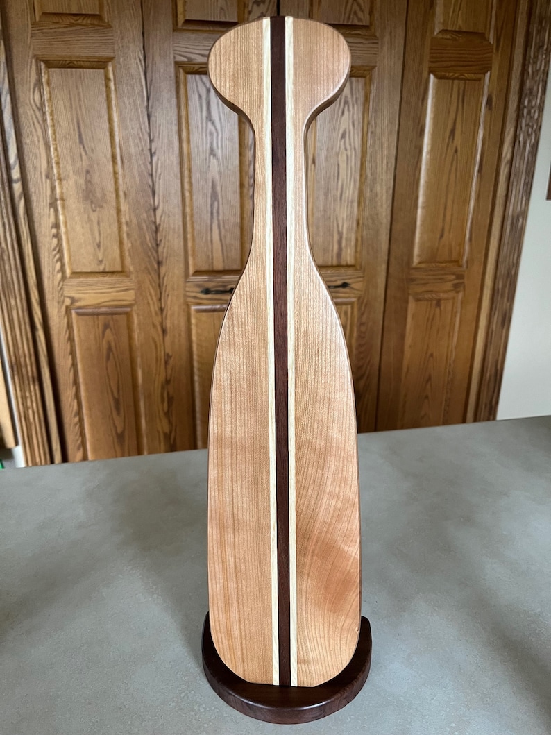 Handmade Wooden Mini Canoe Paddle Maple, White Ash, Cherry Wood Etsy