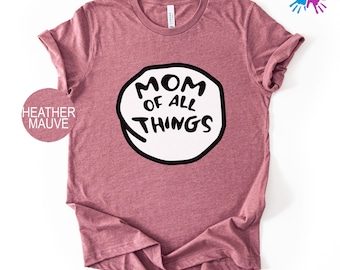 Custom Family Thing Number Matching Shirts, Personalized Mom of All Things Matching Shirt, Thing Family Shirt, Thing Mom Thing Dad Shirt