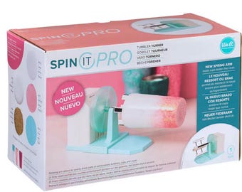 We R Memory Keepers Spin It PRO – Tumbler Turner Rotary Drying Tool
