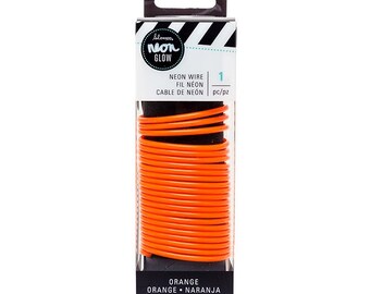 NEON LIGHTS - Heidi Swapp - Wire - ORANGE - 8 Ft 314209 by American Crafts