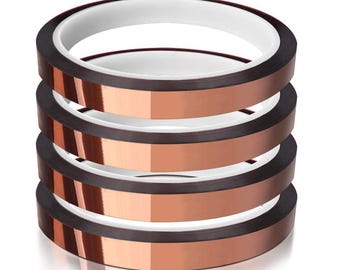 Sublimation Heat Tape | High-Temperature PET, 4 Rolls