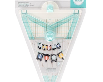 We R Memory Keepers Banner Punch Board 662565 by American Crafts