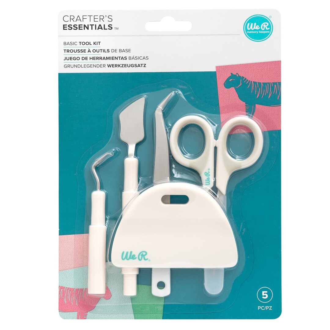 We R Memory Keepers Hand Tool Kit – Crafter's Essentials, 5-piece Set ...