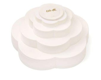 STORAGE - We R Memory Keepers - BLOOM Embellishment Storage WHITE 660492