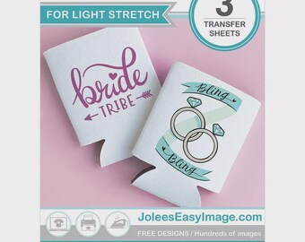 Jolee's Easy Image Transfer Sheets: Stretchy Light Fabrics (3 Sheets)