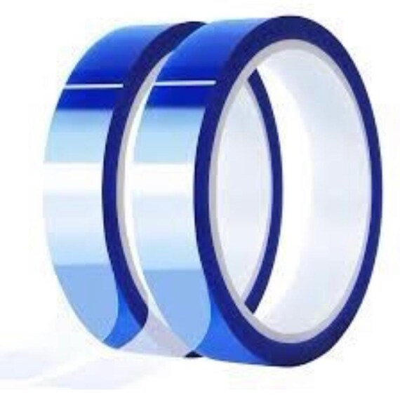 2 Rolls HEAT RESISTANT Tape Sublimation Press Transfer SUBLITAPE 20mm x 33m Blue