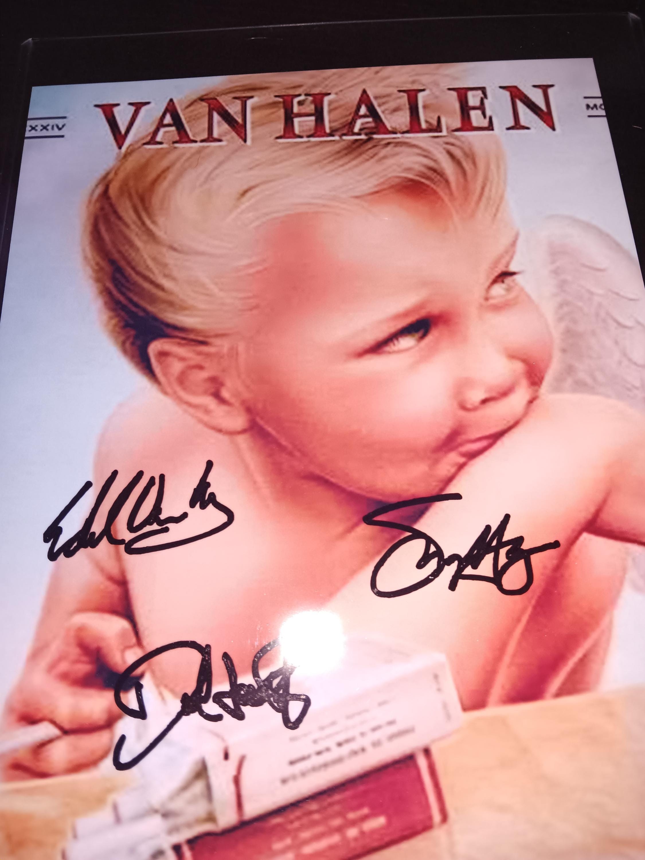 Eddie van halen autograph - Etsy 日本