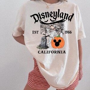 Comfort Colors Disneyland Halloween Shirt, Goofy Shirt, California Est 1955 Disney Trip Shirt, Character Choice